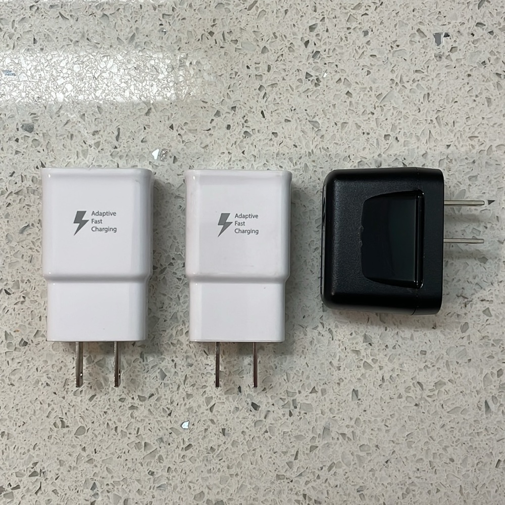 Samsung Original Quick Fast Travel Charger with USB Type C 6.6FT (2m) Adapters